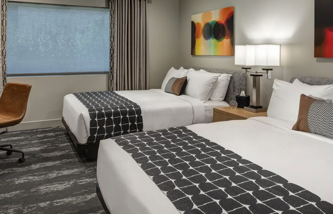 Accessible deluxe double room Olivia hotel